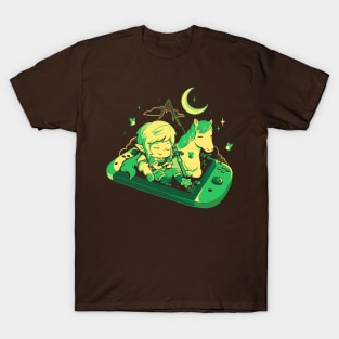 Chilling Hero - Cute Lazy Geek Gift T-Shirt